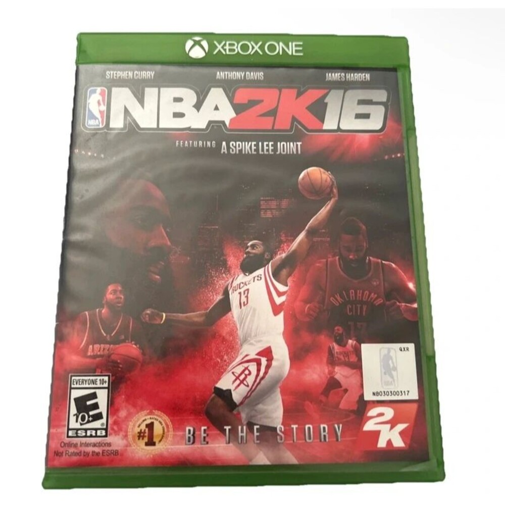 Xbox One NBA 2K16 Spike Lee Joint Stephen Curry Anthony Davis Game